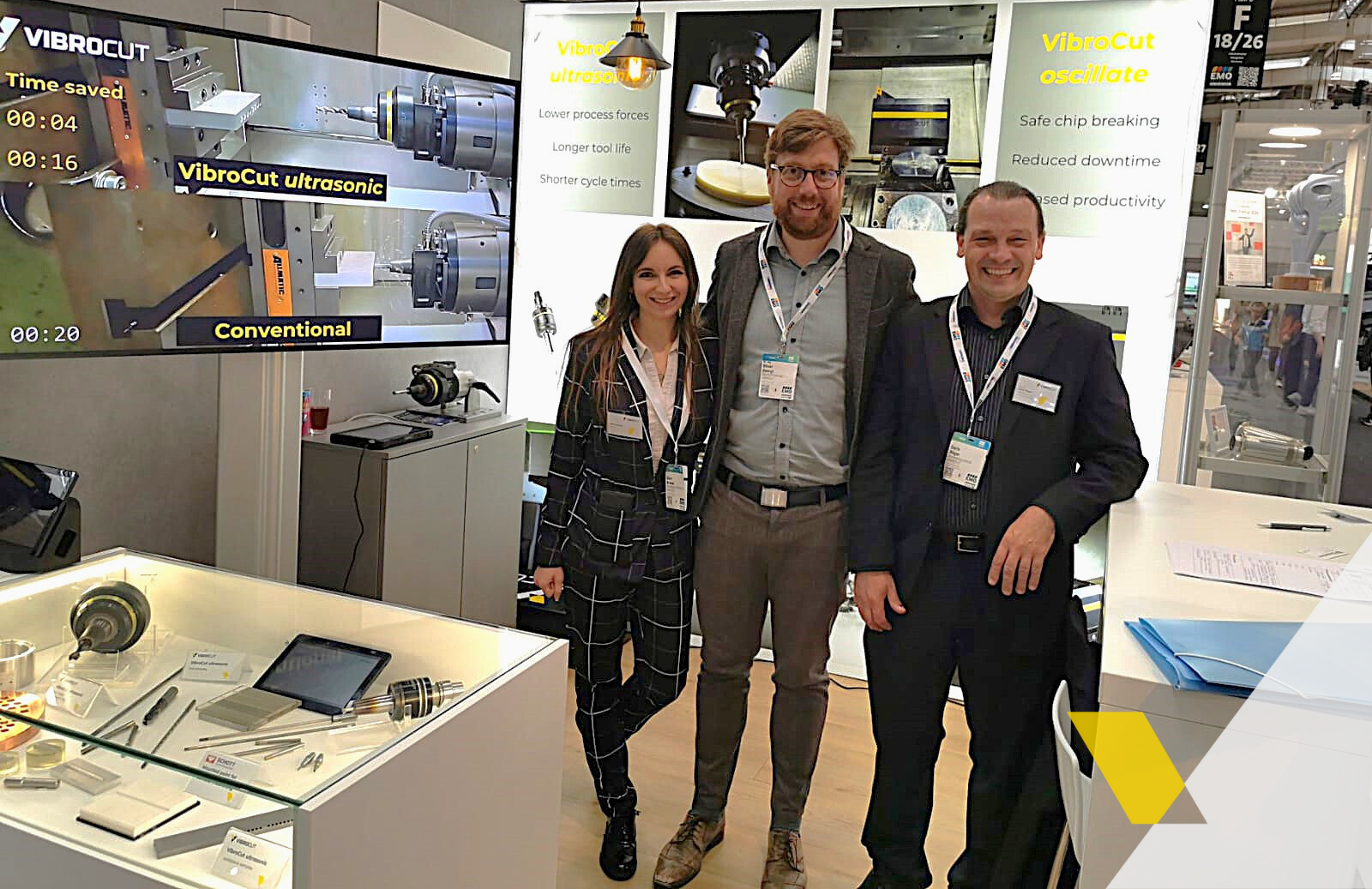 VibroCut-Stand auf der EMO 2025 in Hannover