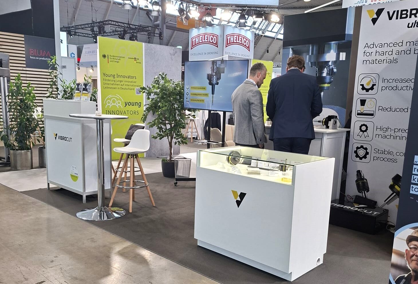 VibroCut booth at GrindingHub 2026